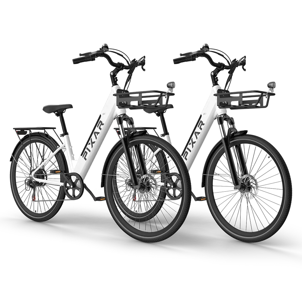 PIXAR® Cruiser Electric Bike 15 MPH × 2