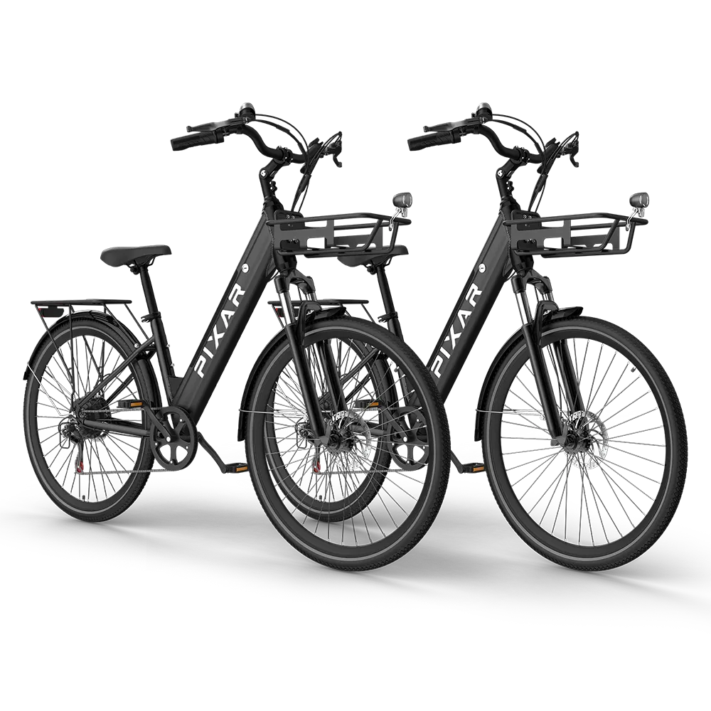 PIXAR® Cruiser Electric Bike 15 MPH × 2