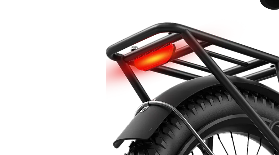 Integrated rear light